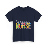 hospice nurse appreciation nurse T-Shirt - Navy