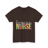 hospice nurse appreciation nurse T-Shirt - Dark Chocolate