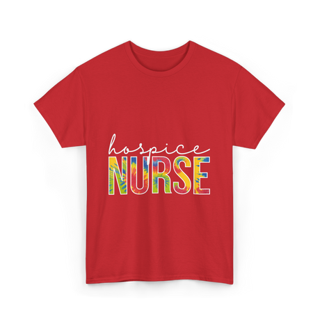 hospice nurse appreciation nurse T-Shirt - Red