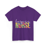 hospice nurse appreciation nurse T-Shirt - Purple