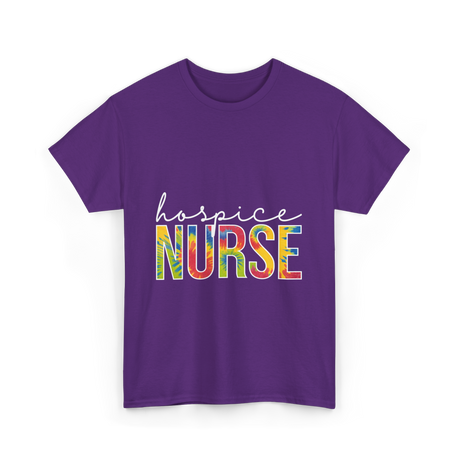 hospice nurse appreciation nurse T-Shirt - Purple