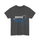 Hospice Nurse Caregiver Nurse T-Shirt - Dark Heather