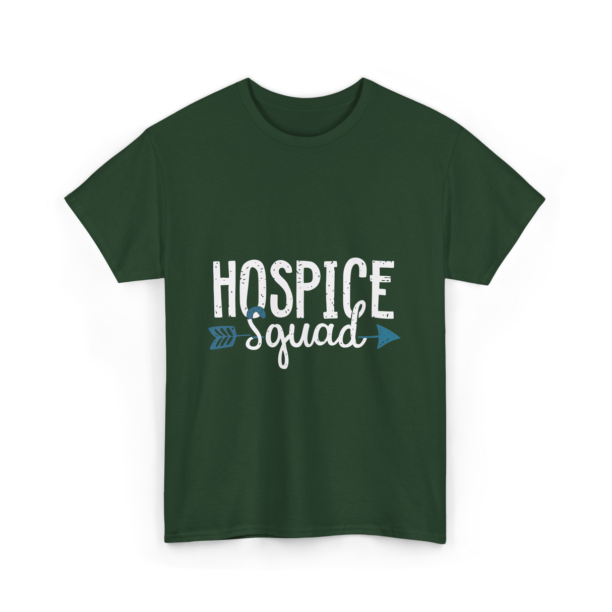 Hospice Squad Hospice Care Team T-Shirt - Forest Green