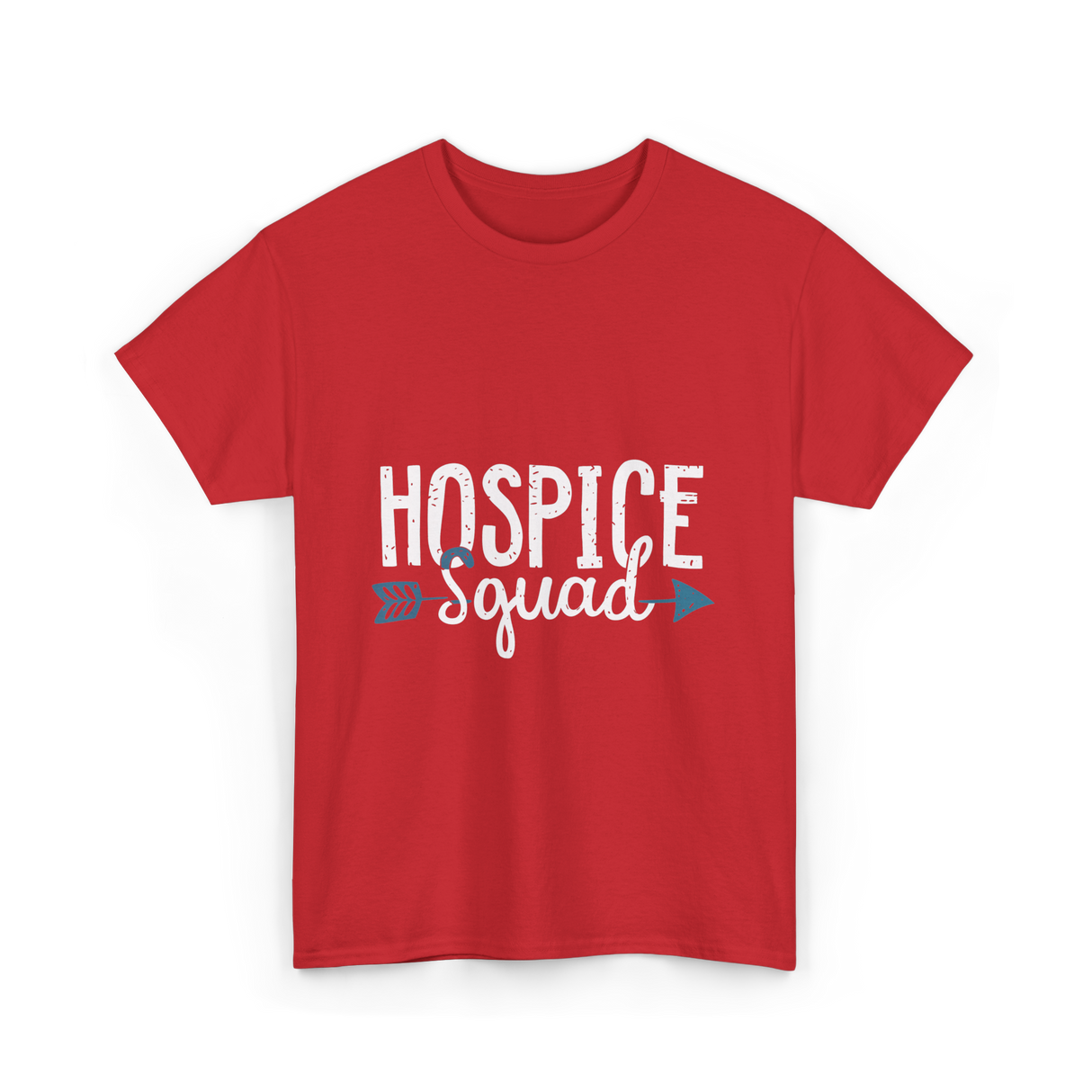 Hospice Squad Hospice Care Team T-Shirt - Red