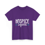 Hospice Squad Hospice Care Team T-Shirt - Purple