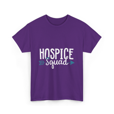 Hospice Squad Hospice Care Team T-Shirt - Purple