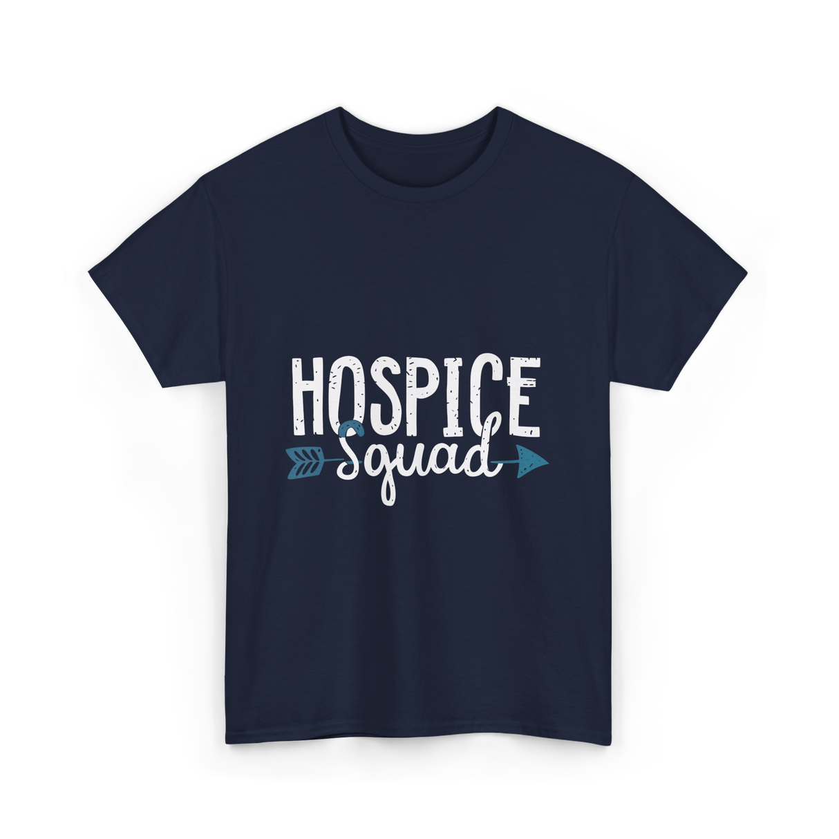 Hospice Squad Hospice Care Team T-Shirt - Navy