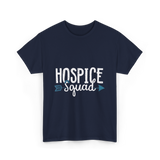 Hospice Squad Hospice Care Team T-Shirt - Navy