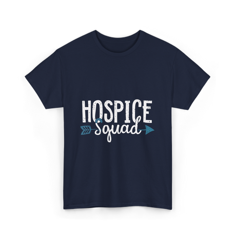 Hospice Squad Hospice Care Team T-Shirt - Navy