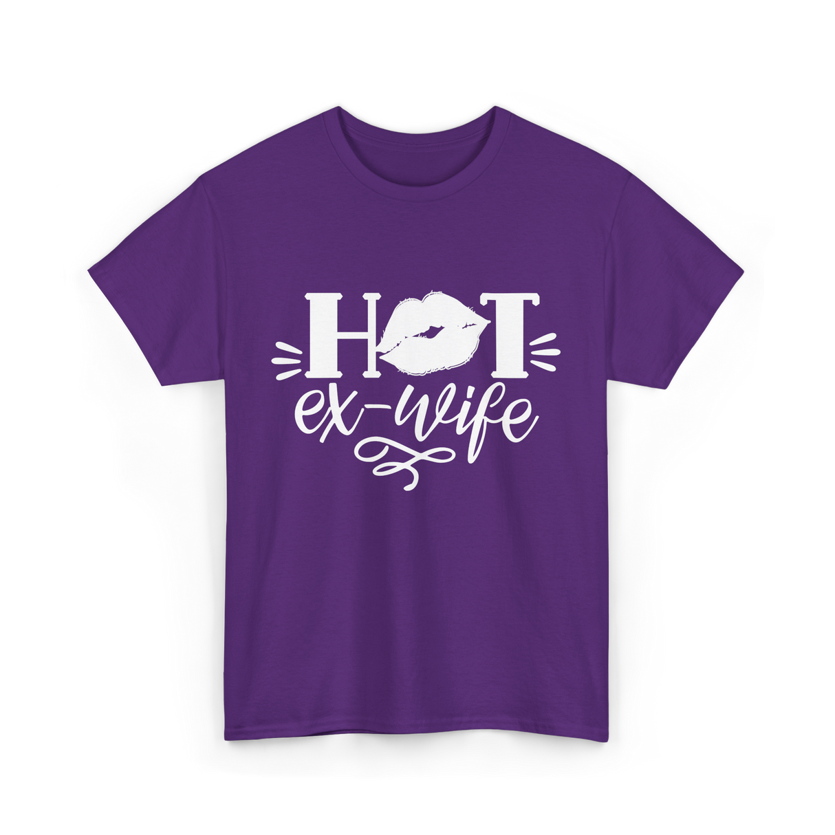 Hot Ex Wife Divorce Woman T-Shirt - Purple