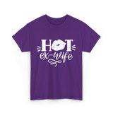 Hot Ex Wife Divorce Woman T-Shirt - Purple