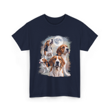 Howling at the Moon Beagle T-Shirt - Navy