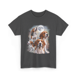 Howling at the Moon Beagle T-Shirt - Dark Heather