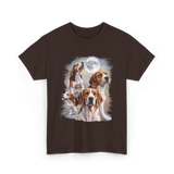 Howling at the Moon Beagle T-Shirt - Dark Chocolate