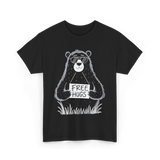 Hugs Bear Hugs T-Shirt - Black