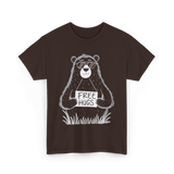 Hugs Bear Hugs T-Shirt - Dark Chocolate