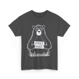 Hugs Bear Hugs T-Shirt - Dark Heather