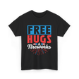 Hugs Fireworks Celebration T-Shirt - Black