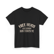 Free Hugs Just Kidding T-Shirt - Black