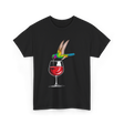 Hummingbird Design Hummingbird Lover T-Shirt - Black