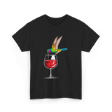 Hummingbird Design Hummingbird Lover T-Shirt - Black