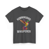 Hummingbird Whisperer Hummingbird Art T-Shirt - Dark Heather