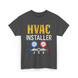 HVAC Installer Tech Technician T-Shirt - Dark Heather