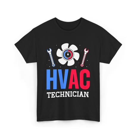 HVAC Technician HVAC Expert T-Shirt - Black