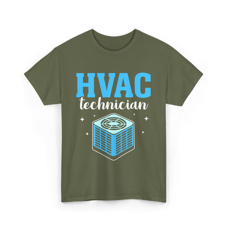 HVAC Technician HVAC Technician T-Shirt - Military Green