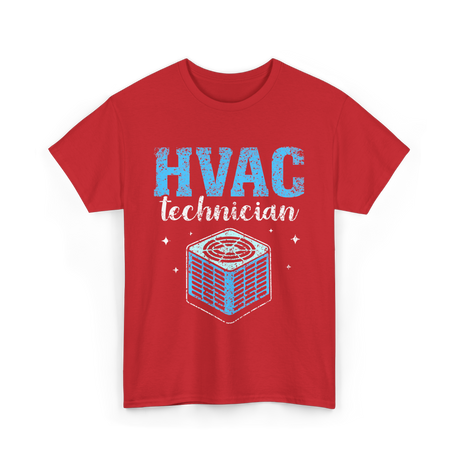 HVAC Technician HVAC Technician T-Shirt - Red