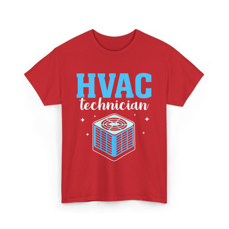 HVAC Technician HVAC Technician T-Shirt - Red