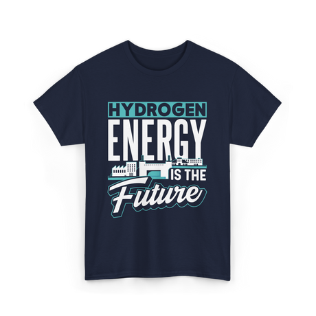 Hydrogen Energy Future Power T-Shirt - Navy