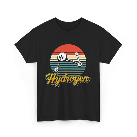 Hydrogen H2 Energy Science T-Shirt - Black