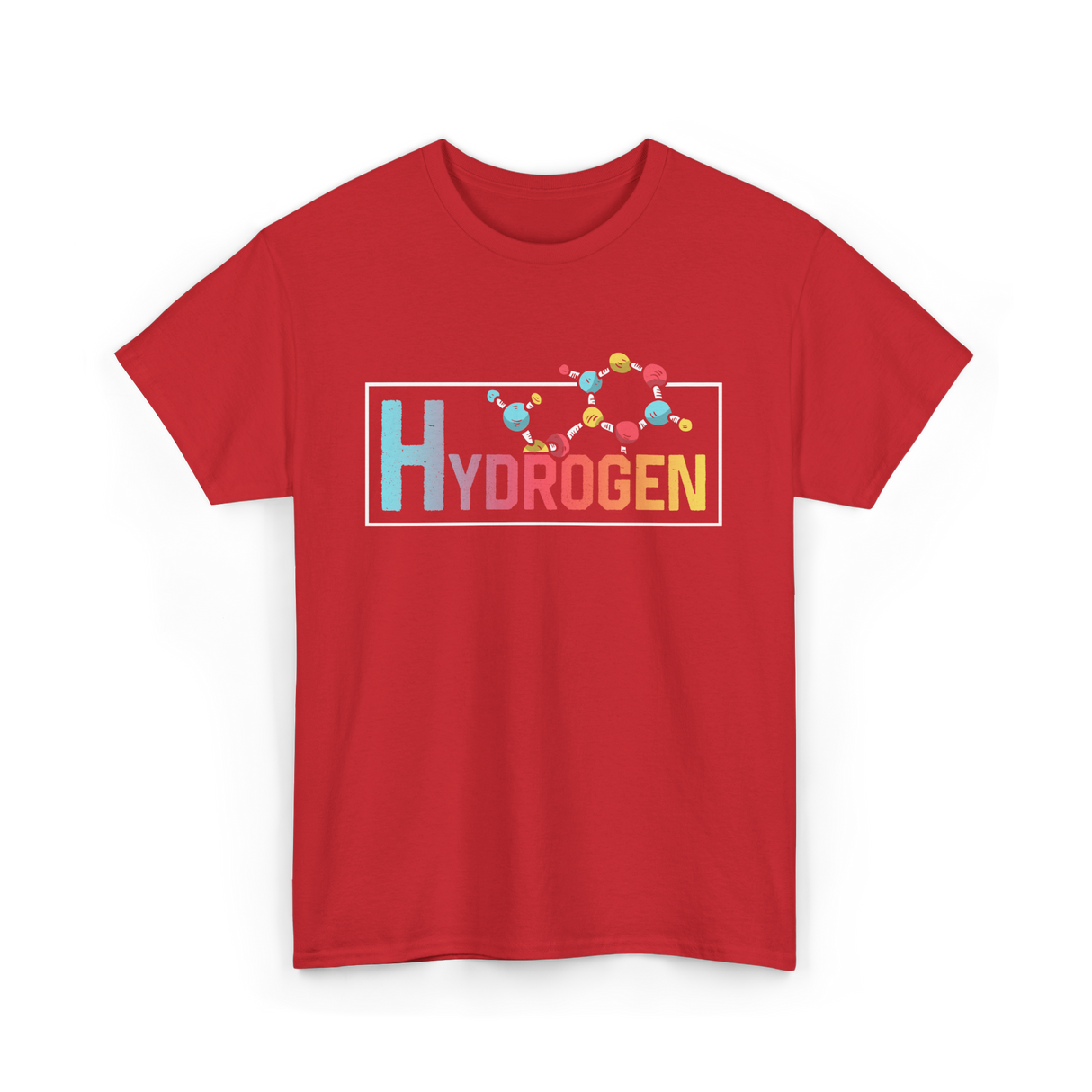 Hydrogen Science T-Shirt - Red