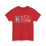 Hydrogen Science T-Shirt - Red