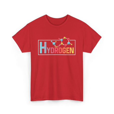 Hydrogen Science T-Shirt - Red