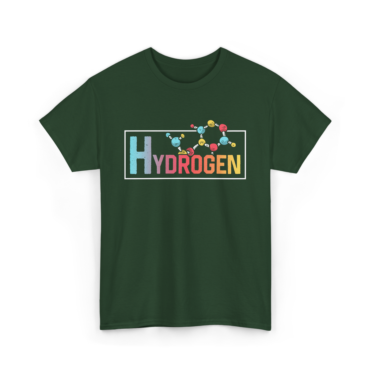 Hydrogen Science T-Shirt - Forest Green