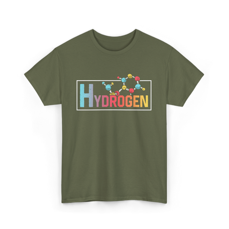 Hydrogen Science T-Shirt - Military Green