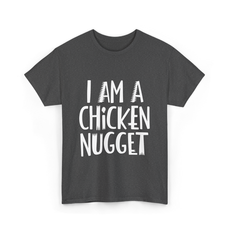 I Am A Chicken Nugget Costume T-Shirt - Dark Heather