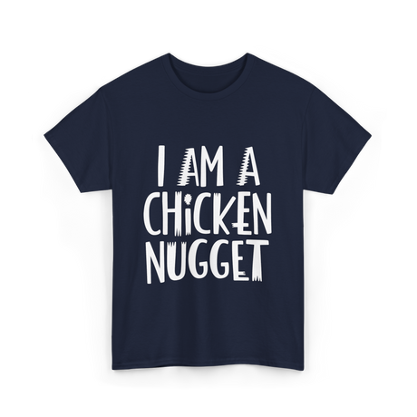 I Am A Chicken Nugget Costume T-Shirt - Navy