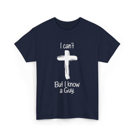 I Can't But I Know T-Shirt - Navy