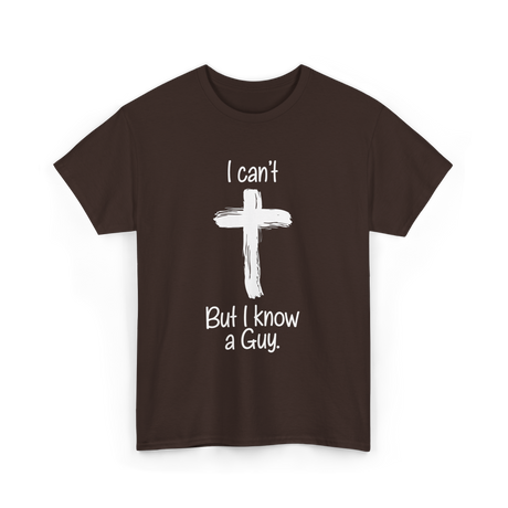 I Can't But I Know T-Shirt - Dark Chocolate