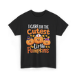 I Care for the Cutest Pumpkins Nurse T-Shirt - Black