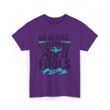 I Celebrate April Day Celebration T-Shirt - Purple