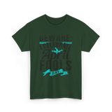 I Celebrate April Day Celebration T-Shirt - Forest Green