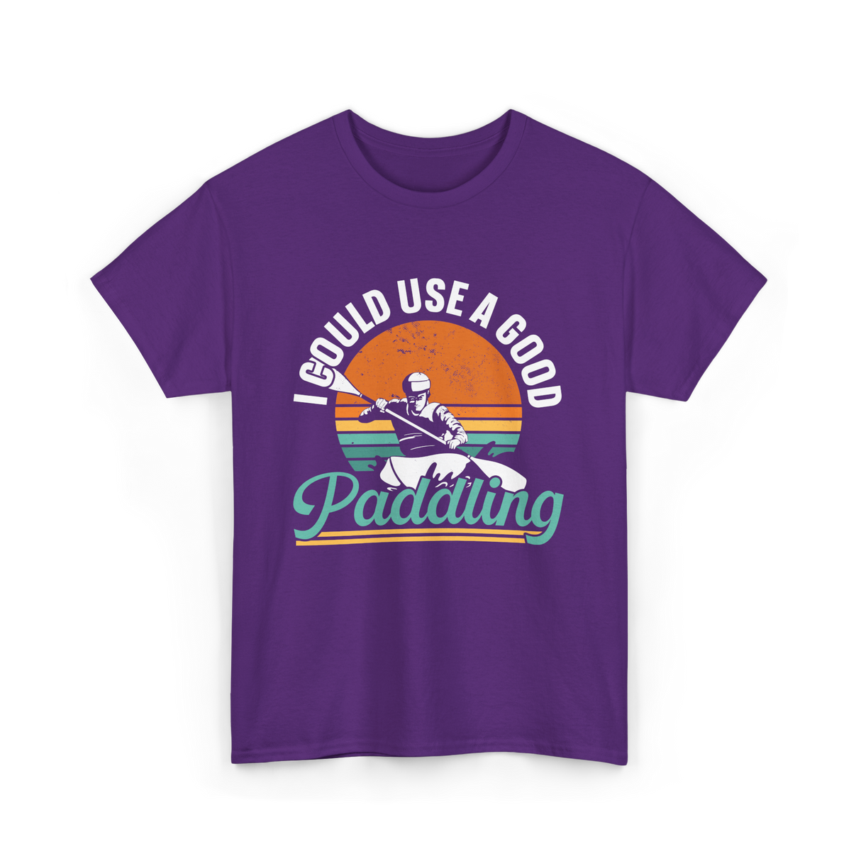 I Could Use A Good Paddling Kayaking T-Shirt - Purple