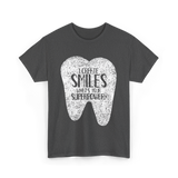 I Create Smiles Dentist Superpower T-Shirt - Dark Heather