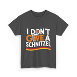 I Don't Give A Schnitzel Beer T-Shirt - Dark Heather