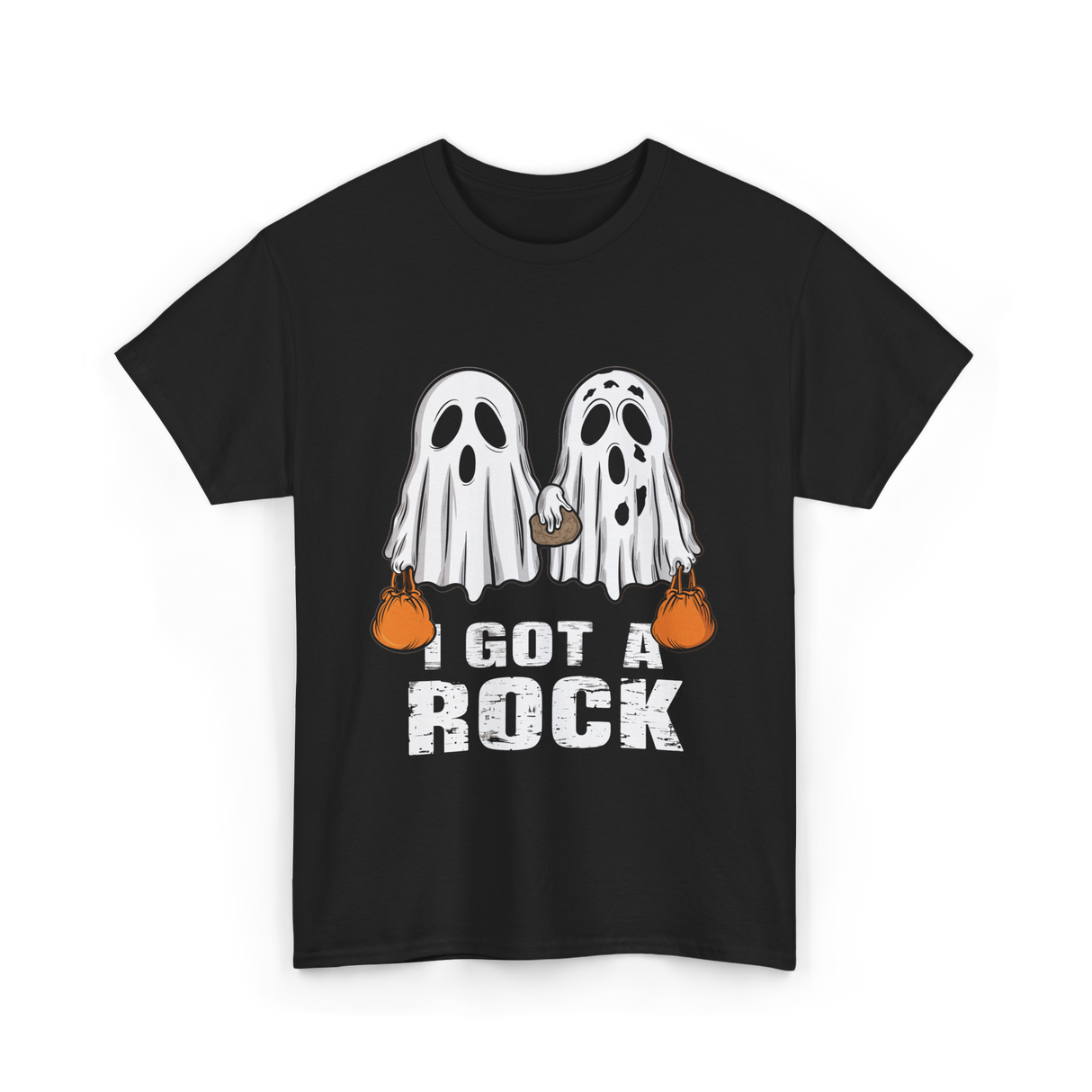 I Got A Rock Halloween T-Shirt - Black