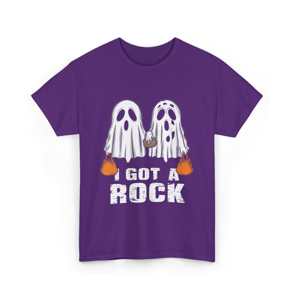 I Got A Rock Halloween T-Shirt - Purple